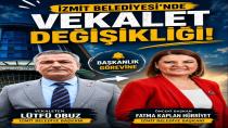 İzmit'te vekalet belli oldu