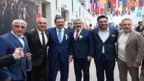 ASLANTAŞ, TOBB BAŞKANI HİSARCIKLIOĞLU İLE BİR ARAYA GELDİ